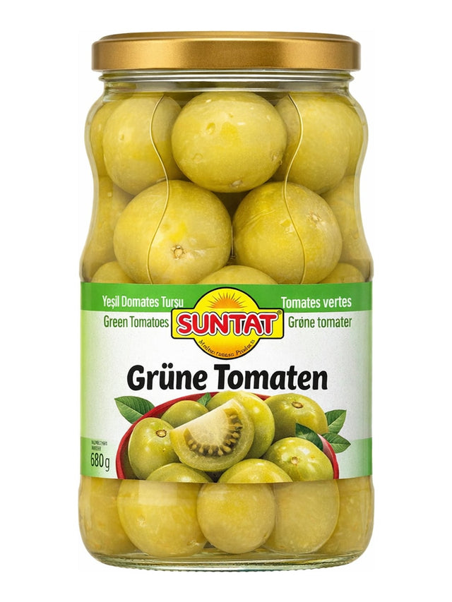 Suntat Grüne Tomaten eingelegt 1650g – Yeşil Domates Turşu türkisches Eingelegtes