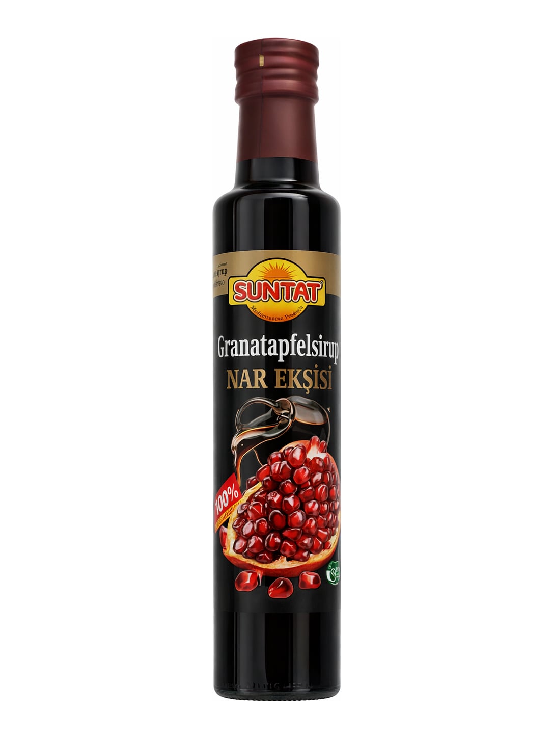 Suntat Granatapfelsirup 250 ml – Nar Ekşisi 100% Granatapfelsaftkonzentrat