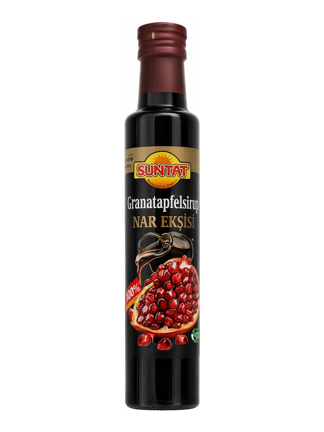 Suntat Granatapfelsirup 250 ml – Nar Ekşisi 100% Granatapfelsaftkonzentrat
