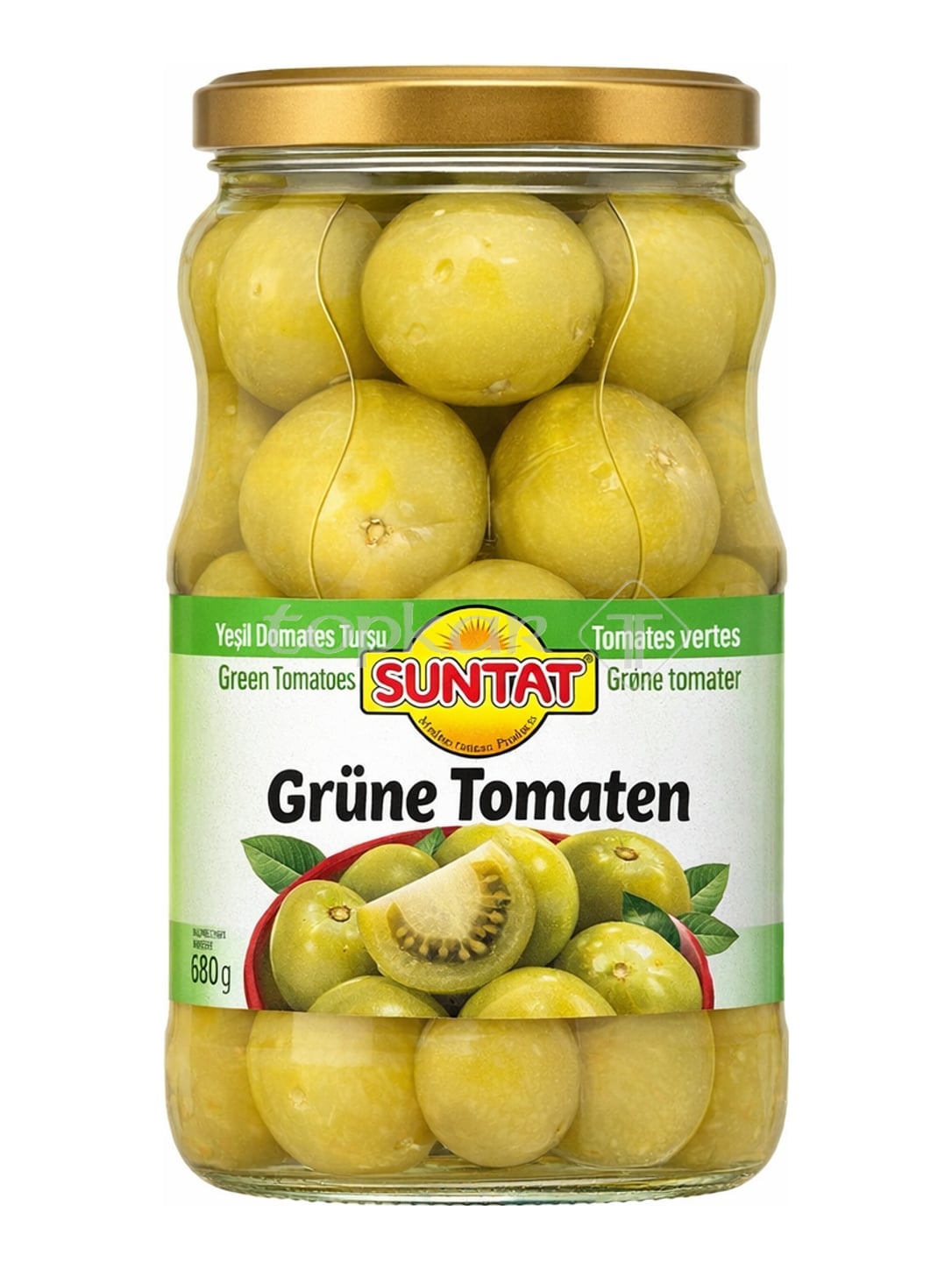 Suntat Grüne Tomaten eingelegt