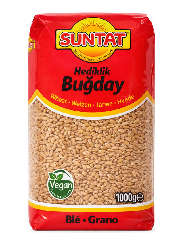 Suntat Hediklik Buğday 1000 g – Ganzer Hartweizen aus der Türkei
