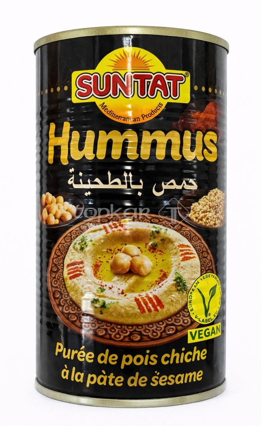 hummus aufbewahren Suntat – Kichererbsen-Aufstrich vegan weltweit Farbkombination:bunt 4 TYEERS Faltbare Aufbewahrungsbox mit