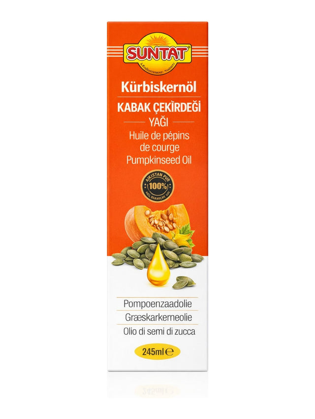 Suntat Kürbiskernöl 245 ml – Kabak Çekirdeği Yağı kaltgepresstes Speiseöl