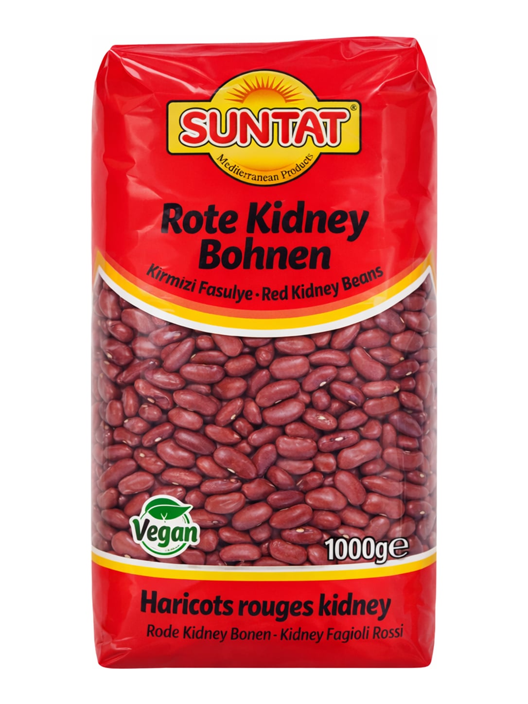 Suntat Rote Kidney Bohnen 1000g – Kırmızı Fasulye Red Kidney Beans