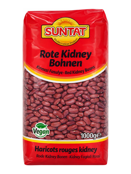 Suntat Rote Kidney Bohnen 1000g – Kırmızı Fasulye Red Kidney Beans