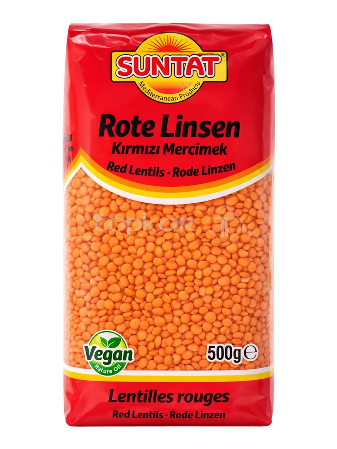 Suntat Rote Linsen
