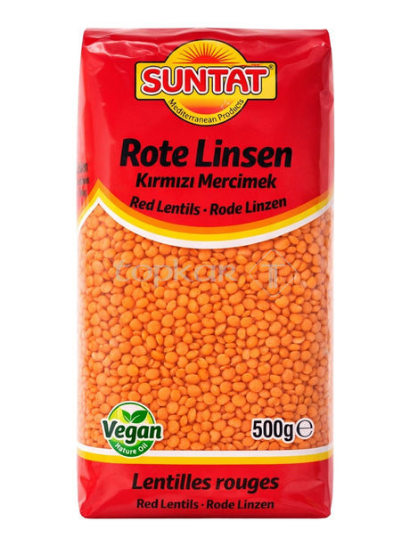 Suntat Rote Linsen