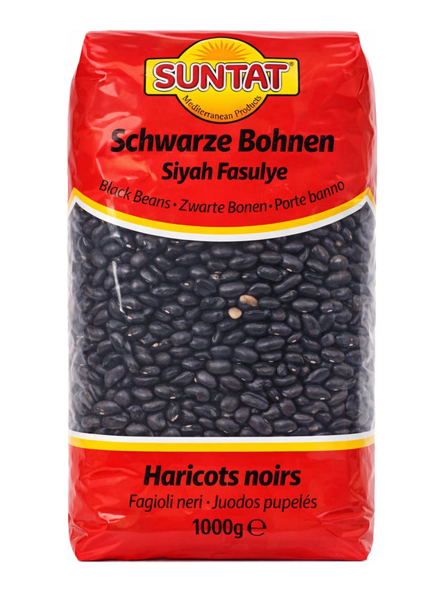 Suntat Schwarze Bohnen 1000g – Siyah Fasulye getrocknete schwarze Bohnen aus Argentinien