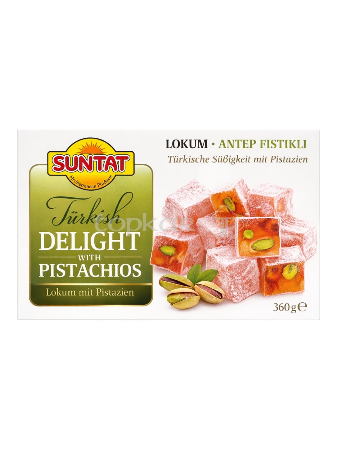 Suntat Turkish Delight mit Pistazien