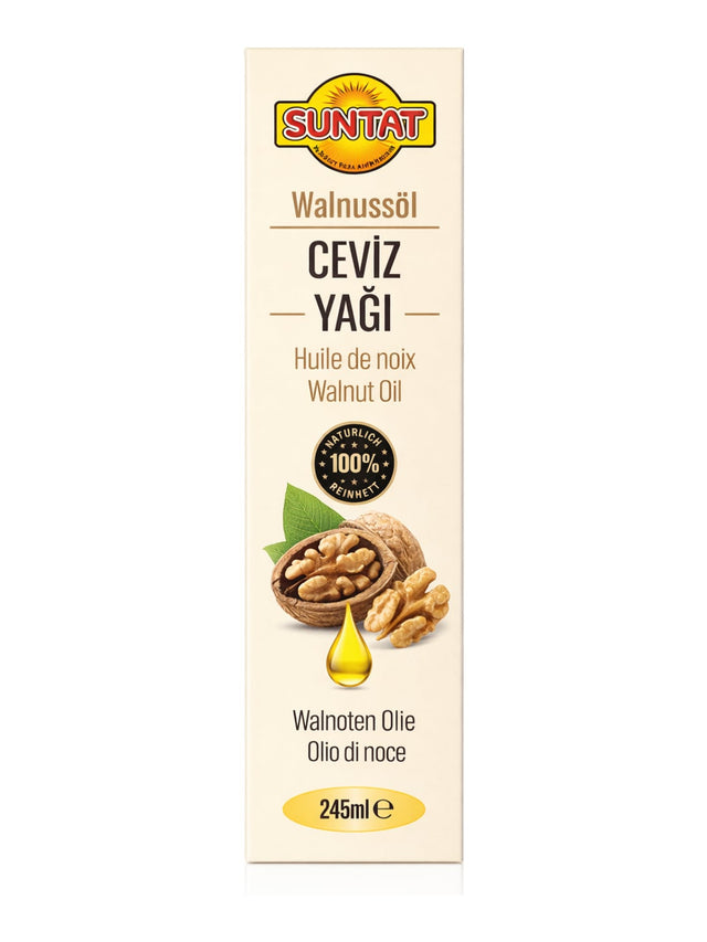 Suntat Walnussöl 245 ml – Ceviz Yağı kaltgepresstes Walnussöl