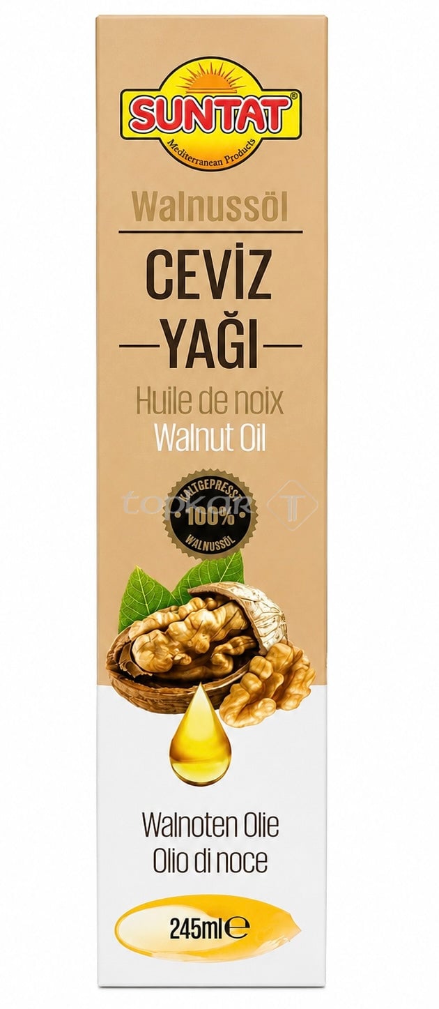 Suntat Walnussöl