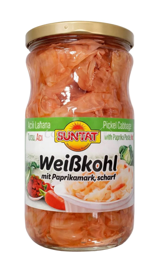 Suntat Weißkohl mit Paprikamark scharf