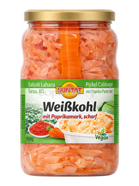 Suntat Weißkohl mit Paprikamark scharf