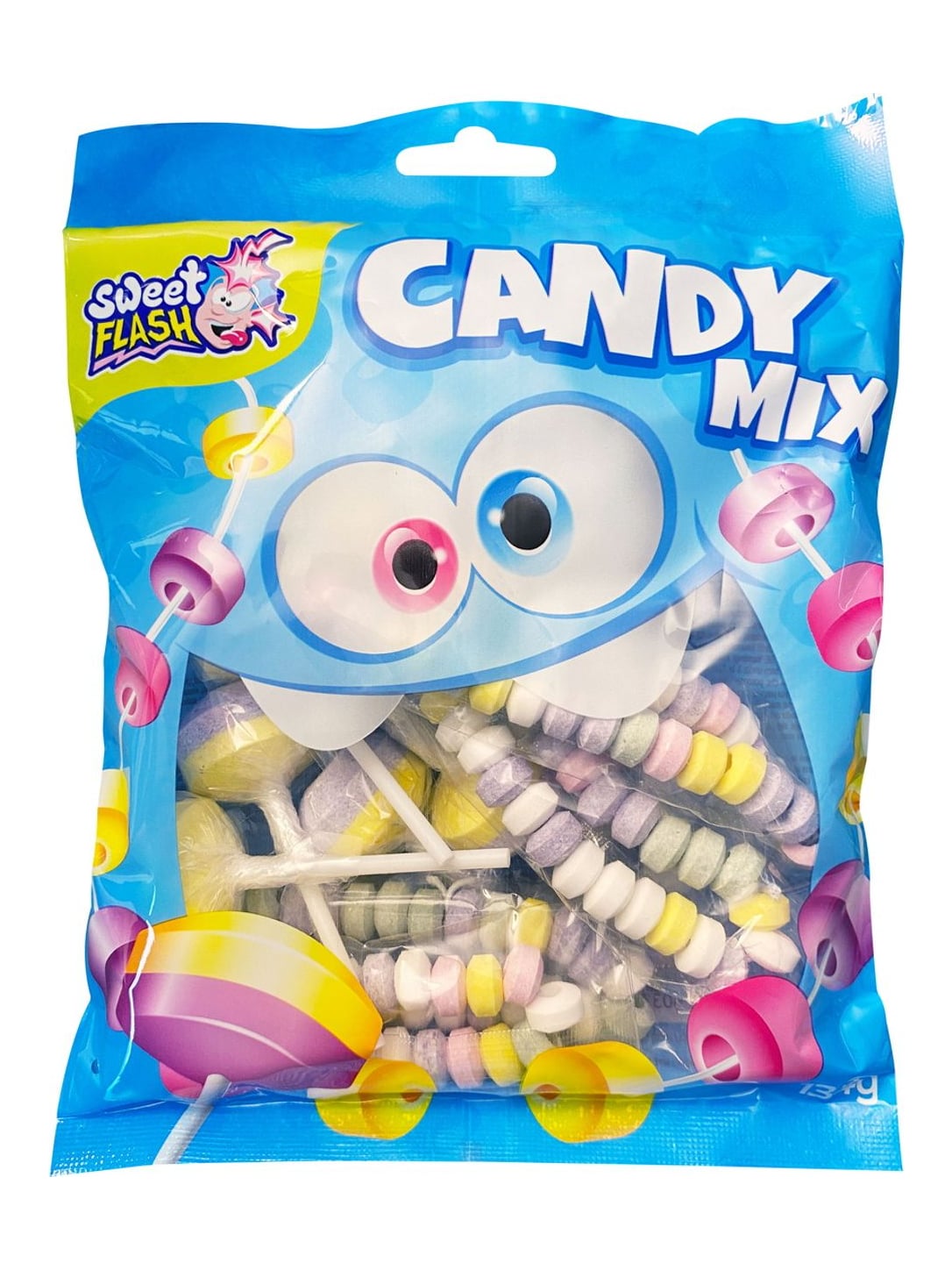 Sweet Flash Candy Mix 134g – Dextrosemischung fruchtige Bonbons