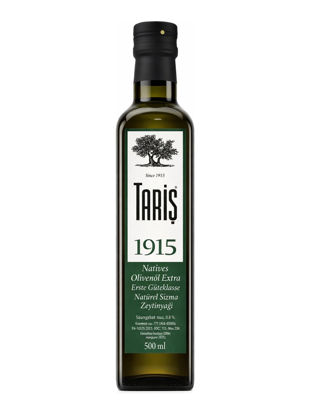 Tariş 1915 Natives Olivenöl Extra 500 ml – Natürel Sızma Zeytinyağı kaltgepresst