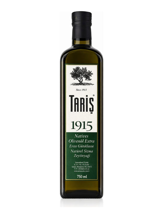 Tariş 1915 Natives Olivenöl Extra 750 ml – Natürel Sızma Zeytinyağı kaltgepresst erste Güteklasse