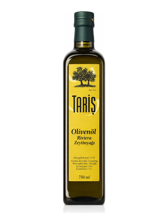 Tariş Olivenöl Riviera 750 ml – Zeytinyağı Riviera türkisches Olivenöl aus İzmir