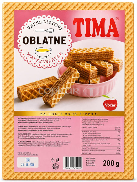 Tima Waffelblätter Oblaten