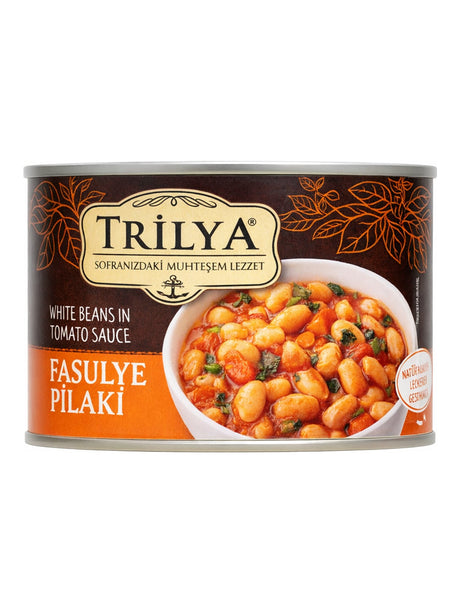 Trilya Fasulye Pilaki 400g – Weisse Bohnen in Tomatensauce türkische Konserve