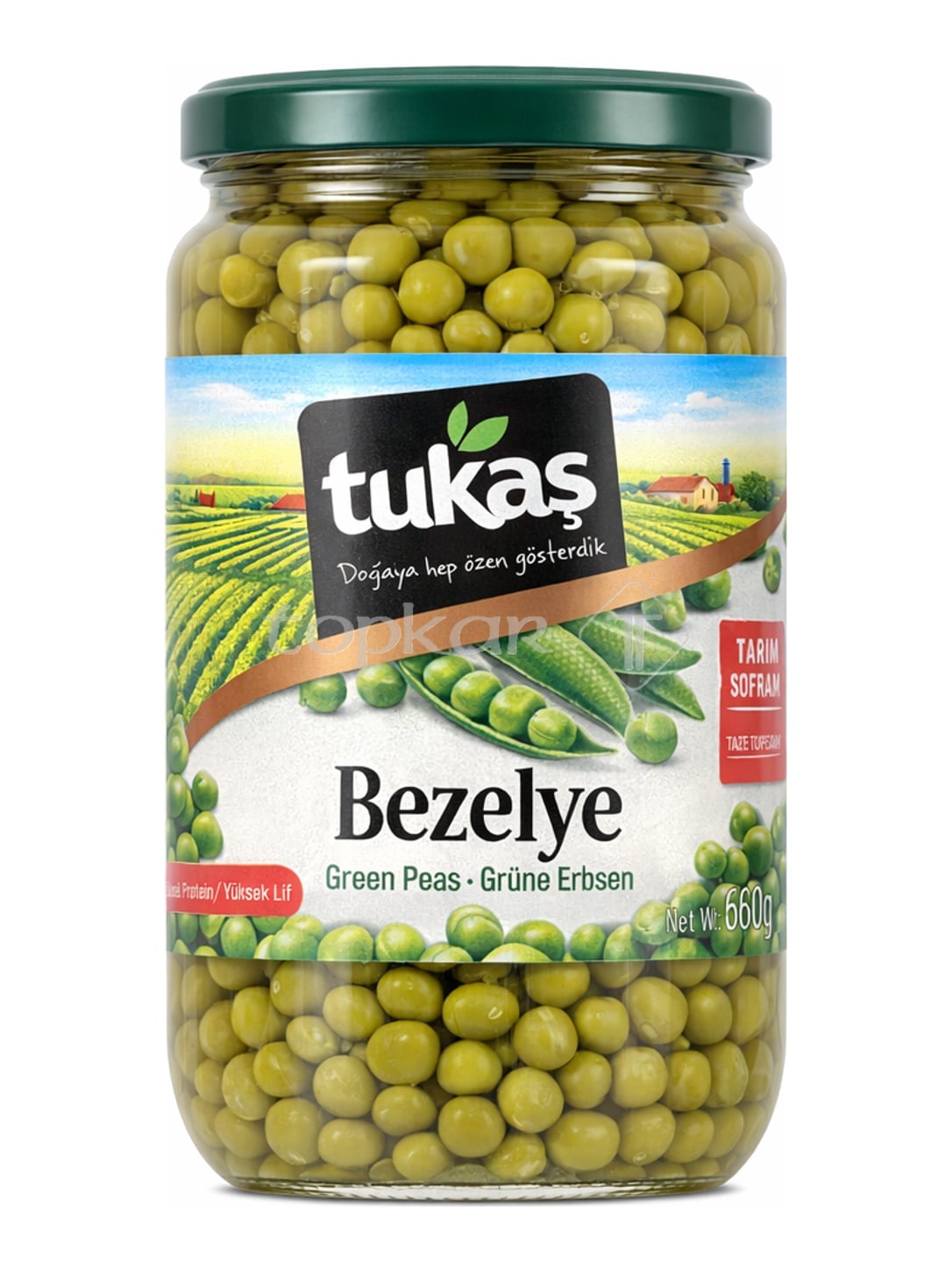 Tukas Grüne Erbsen – Bezelye Konserve