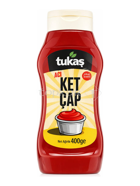 Tukas Ketchup scharf 400g – Acı Ketçap türkischer Hot Ketchup