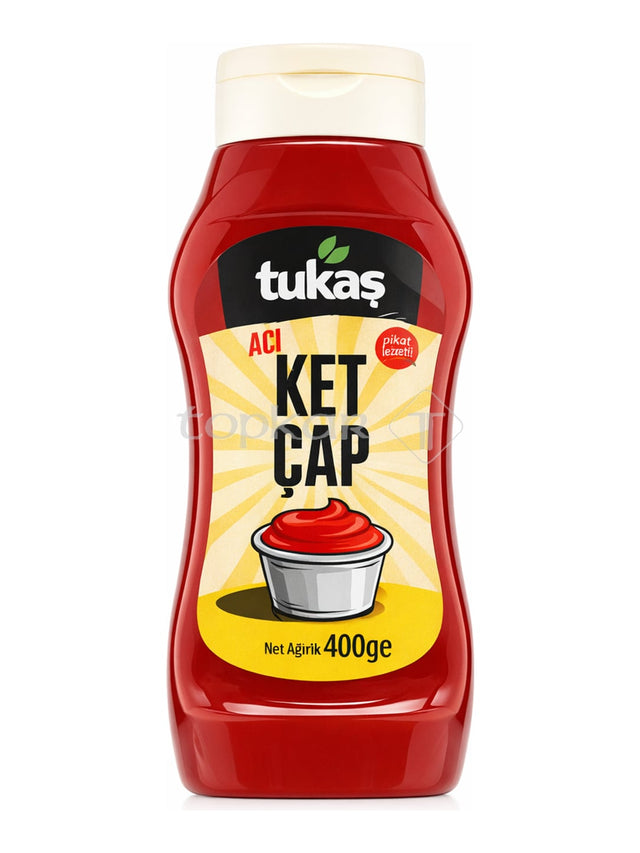 Tukas Ketchup scharf 400g – Acı Ketçap türkischer Hot Ketchup