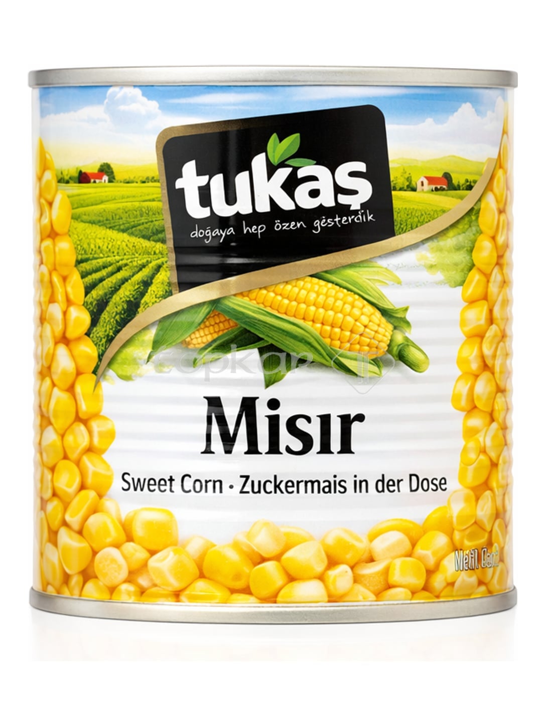 Tukas Zuckermais in der Dose