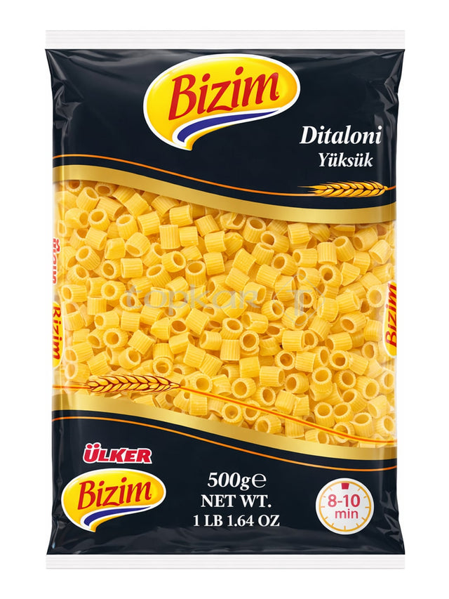 Ülker Bizim Fingerhut Nudeln 500g – Ditaloni Yüksük Makarna Suppennudeln
