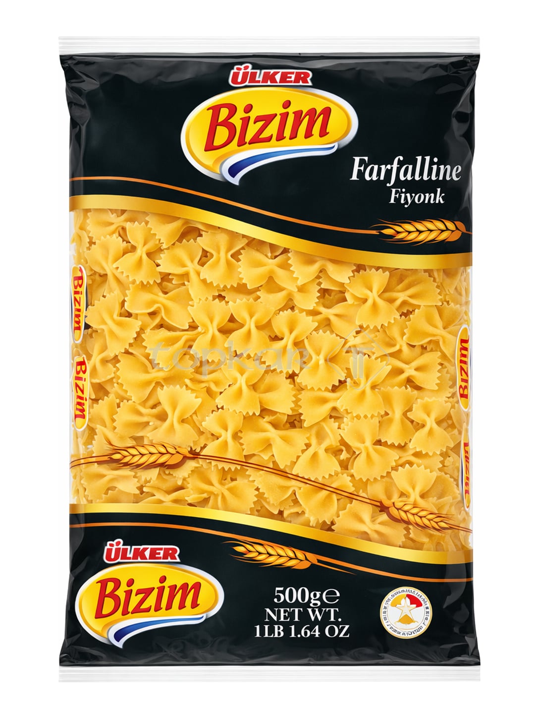 Ülker Bizim Schleifchen Nudeln 500g – Farfalline Fiyonk Makarna aus Hartweizengrieß
