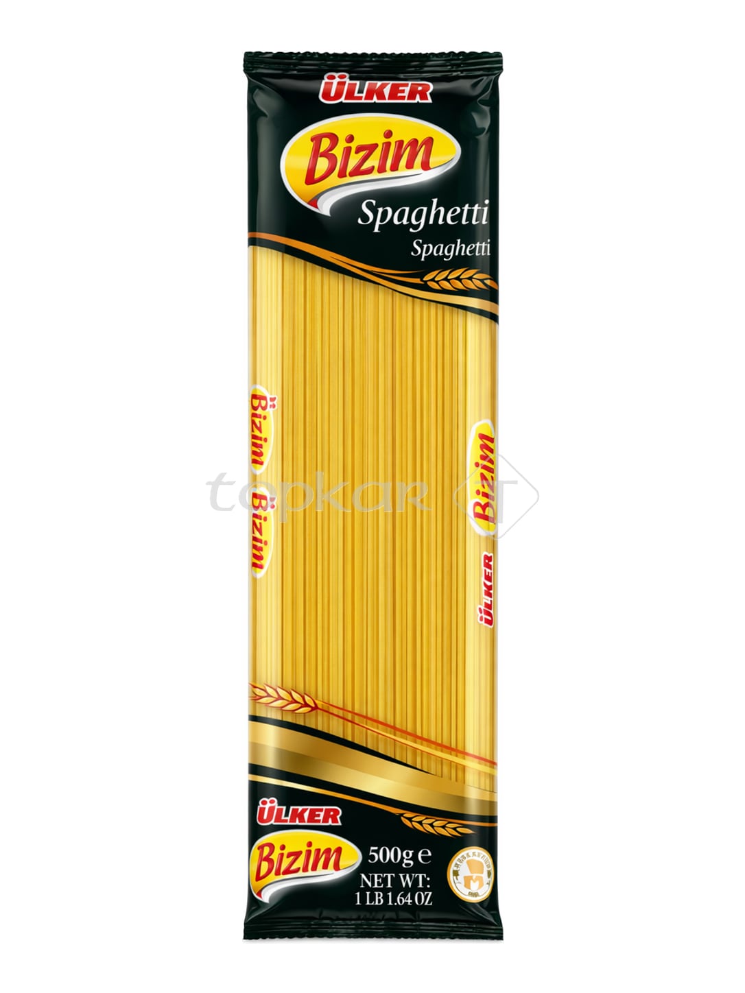 Ülker Bizim Spaghetti 500g – Spagetti Makarna Hartweizen Nudeln