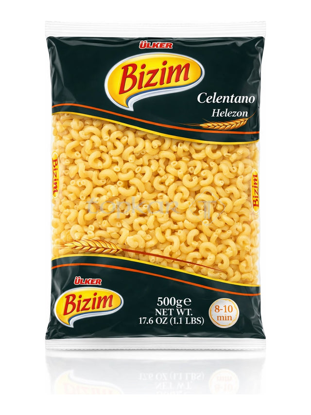 Ülker Bizim Spiralnudeln 500g – Celentano Helezon Makarna Hartweizengrieß