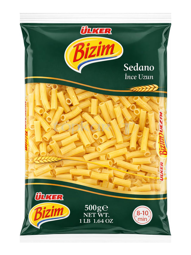 Ülker Bizim Suppennudeln 500g – Sedano İnce Uzun Durum-Weizengrieß Pasta