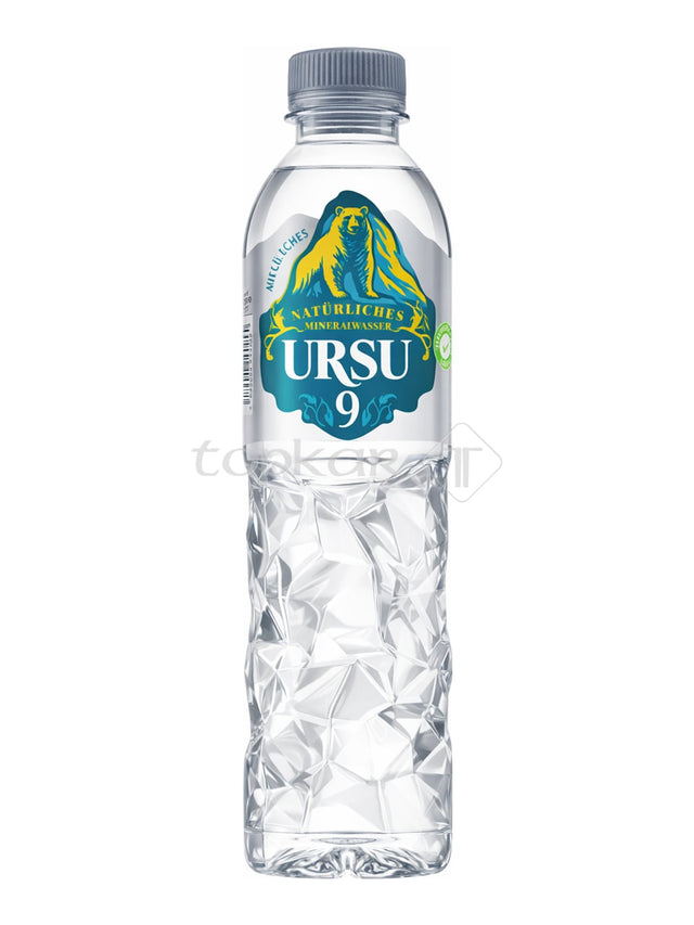 Ursu 9 Alkalisches Mineralwasser pH9 500ml – natürliches alkalisches Wasser aus Spanien