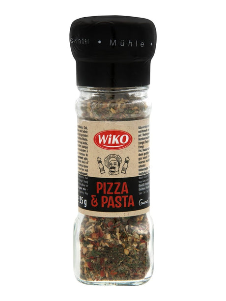 Wiko Gewürzmühle Pizza- und Pastagewürz 35g – italienisches Gewürz für Pizza und Pasta