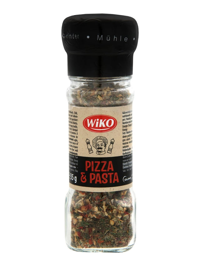 Wiko Gewürzmühle Pizza- und Pastagewürz 35g – italienisches Gewürz für Pizza und Pasta