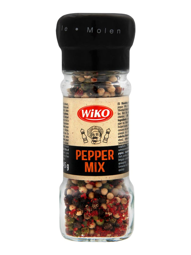 Wiko Pfeffer Mix bunt 45g – bunter Pfeffer Gewürzmühle