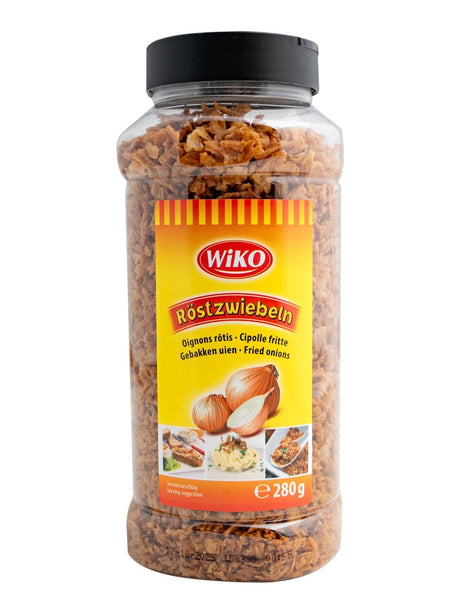 Wiko Röstzwiebeln 280g – geröstete Zwiebeln im Streuer Spender