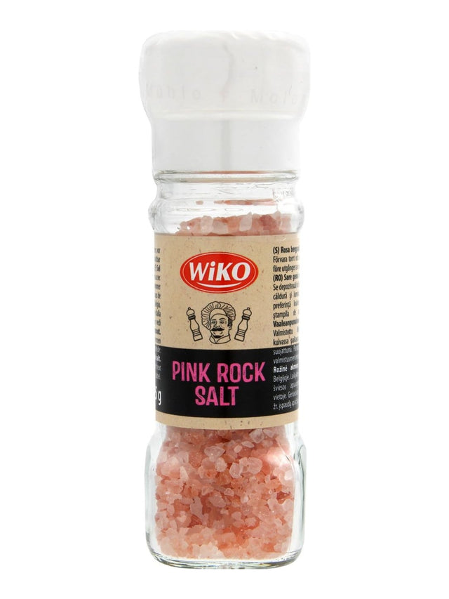 WiKO Rosa Steinsalz Gewürzmühle 95g – rosa Steinsalz gemahlen