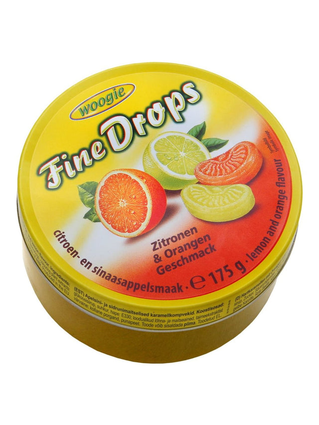 Woogie Bonbons Zitrone und Orange 175g – Fruchtbonbons Zitrus