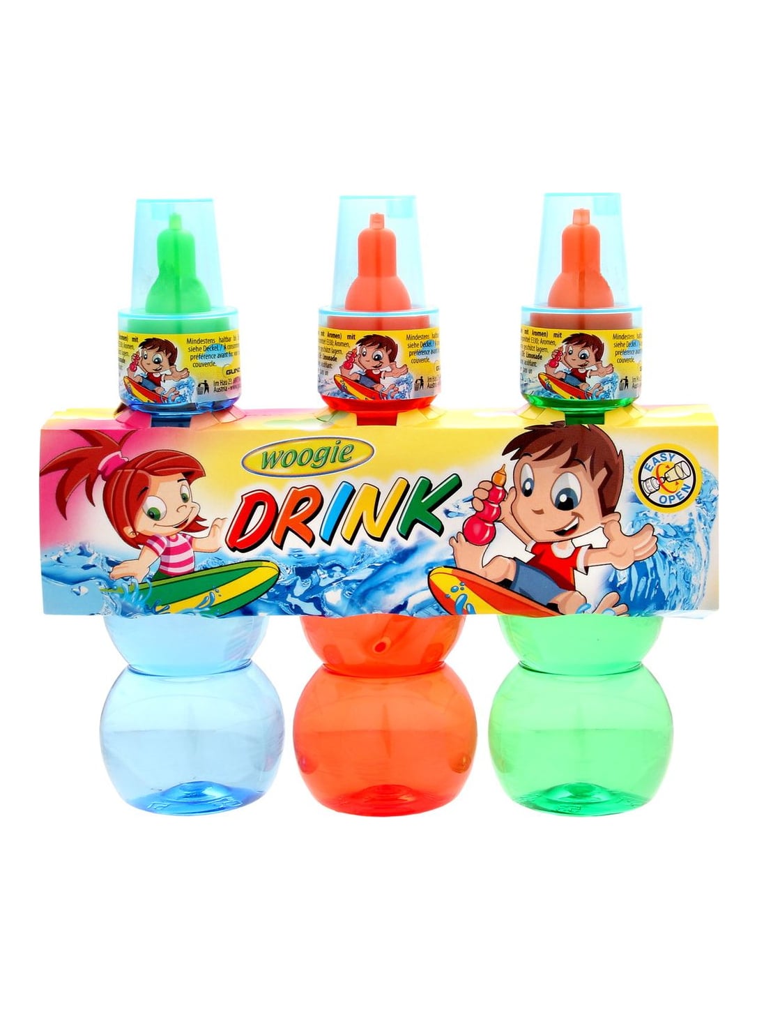 Woogie Drink mit Erdbeergeschmack 210 ml – Erdbeer Erfrischungsgetränk
