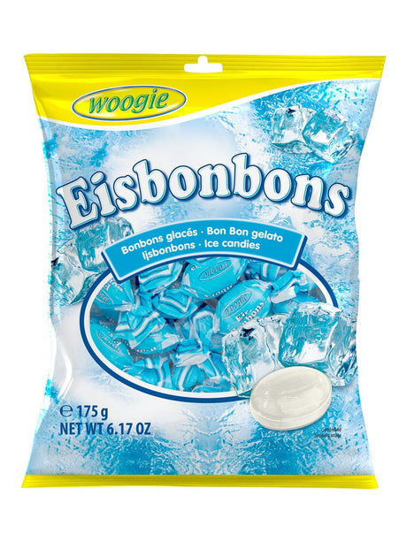 Woogie Eisbonbons 175g – erfrischende Menthol-Bonbons