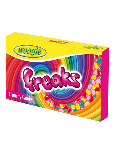Woogie Freaks Zucker-Dragees 150g – bunte fruchtige Kaudragees