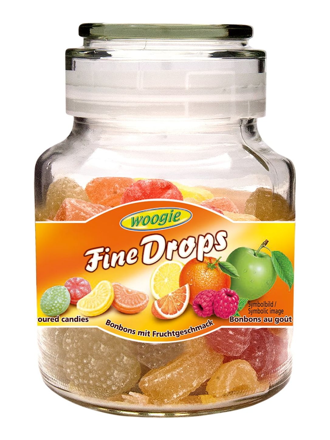 Woogie Fruchtbonbons 300g – Bonbons mit Früchtemixgeschmack Hartbonbons