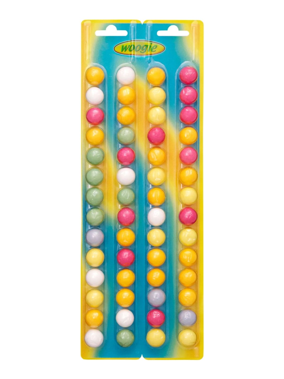 Woogie Kaugummi Kugeln 140g – bunte Kaugummikugeln 56er Bubble Gum