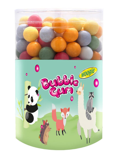 Woogie Kaugummi Kugeln 500g – bunte Bubble Gum Kugeln für Kaugummiautomaten