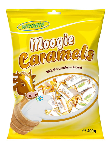 Woogie Moogie Weichkaramellen 400g – cremige Sahnekaramellen