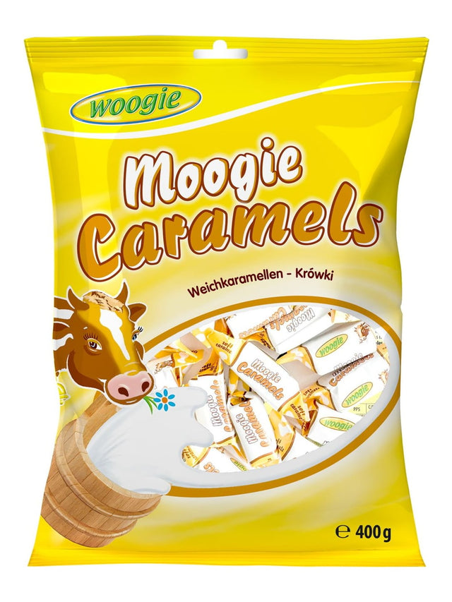 Woogie Moogie Weichkaramellen 400g – cremige Sahnekaramellen
