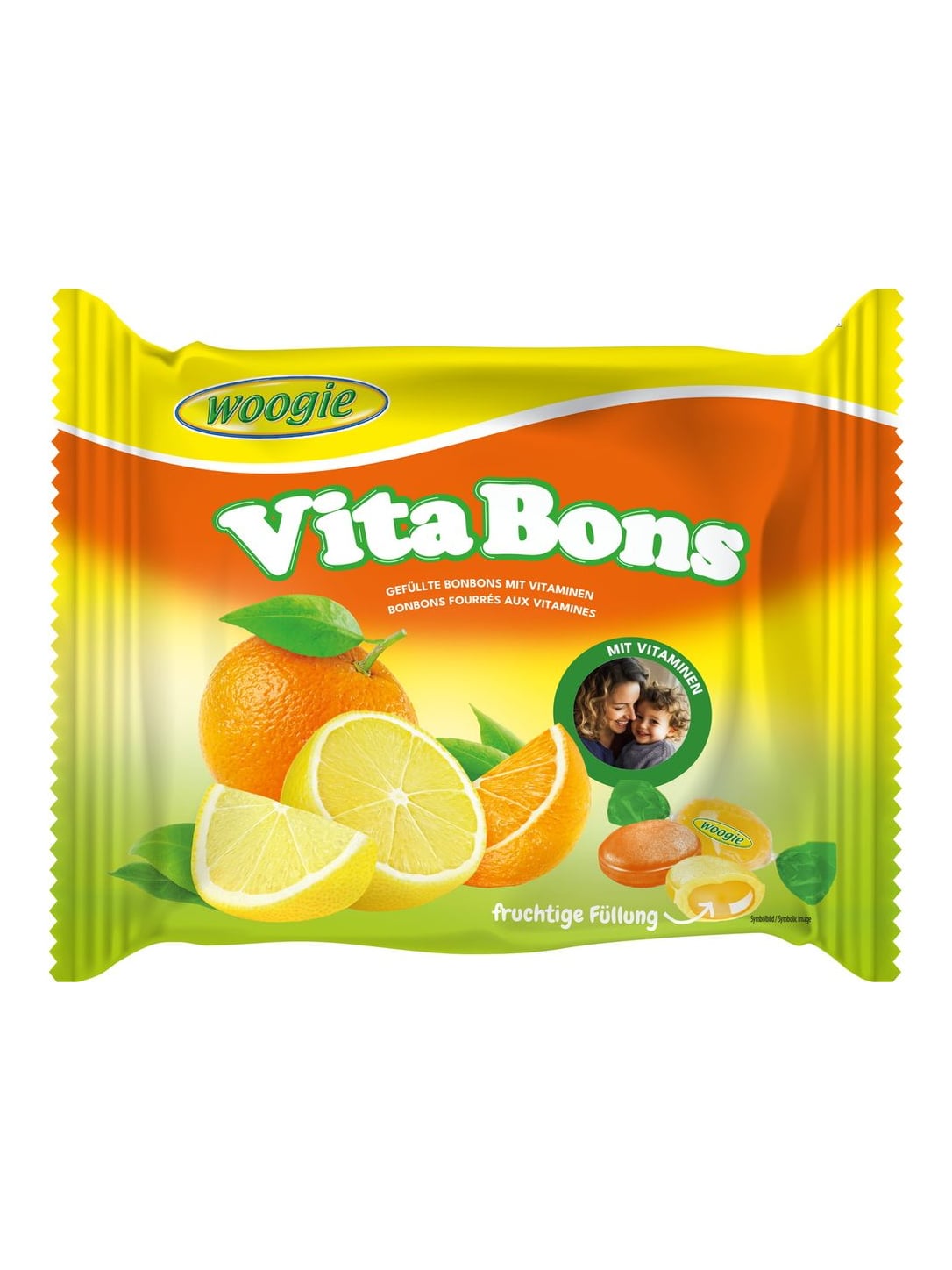 Woogie Multivitamin Bonbons 175g – Vita Bons Fruchtbonbons mit Vitaminen