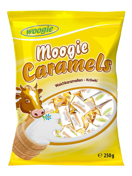 Woogie Weichkaramellen 250g – cremige Milchkaramellen Toffee