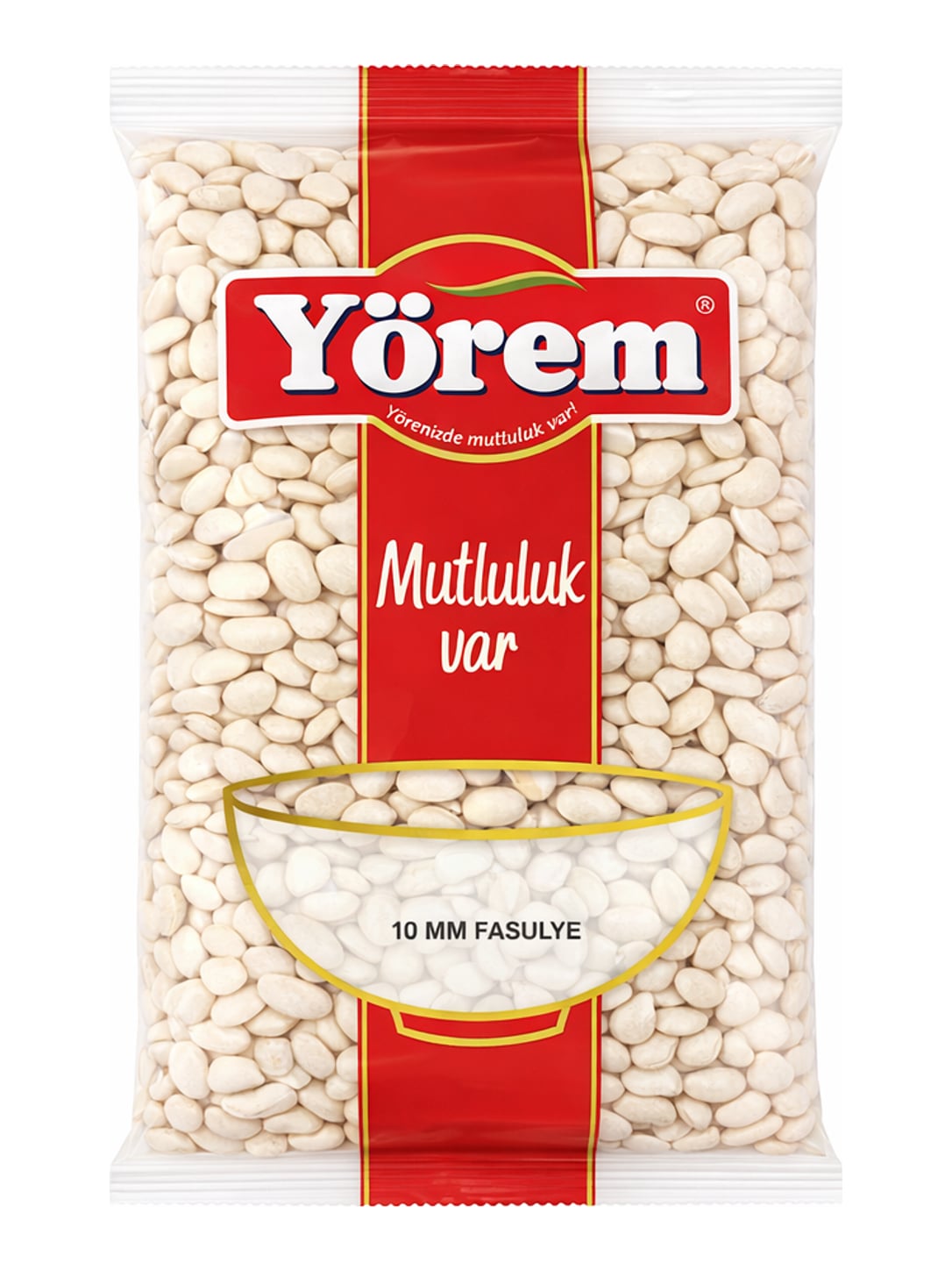 Yörem Weiße Bohnen 1000g – Kuru Fasulye 10mm getrocknete weiße Bohnen